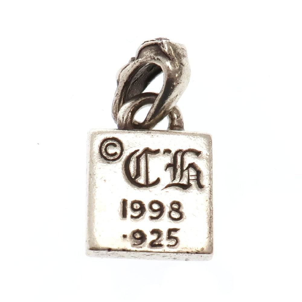 CHROME HEARTS(クロムハーツ) FRAMED CH PLUS フレームドCHプラス シルバーネックレストップ