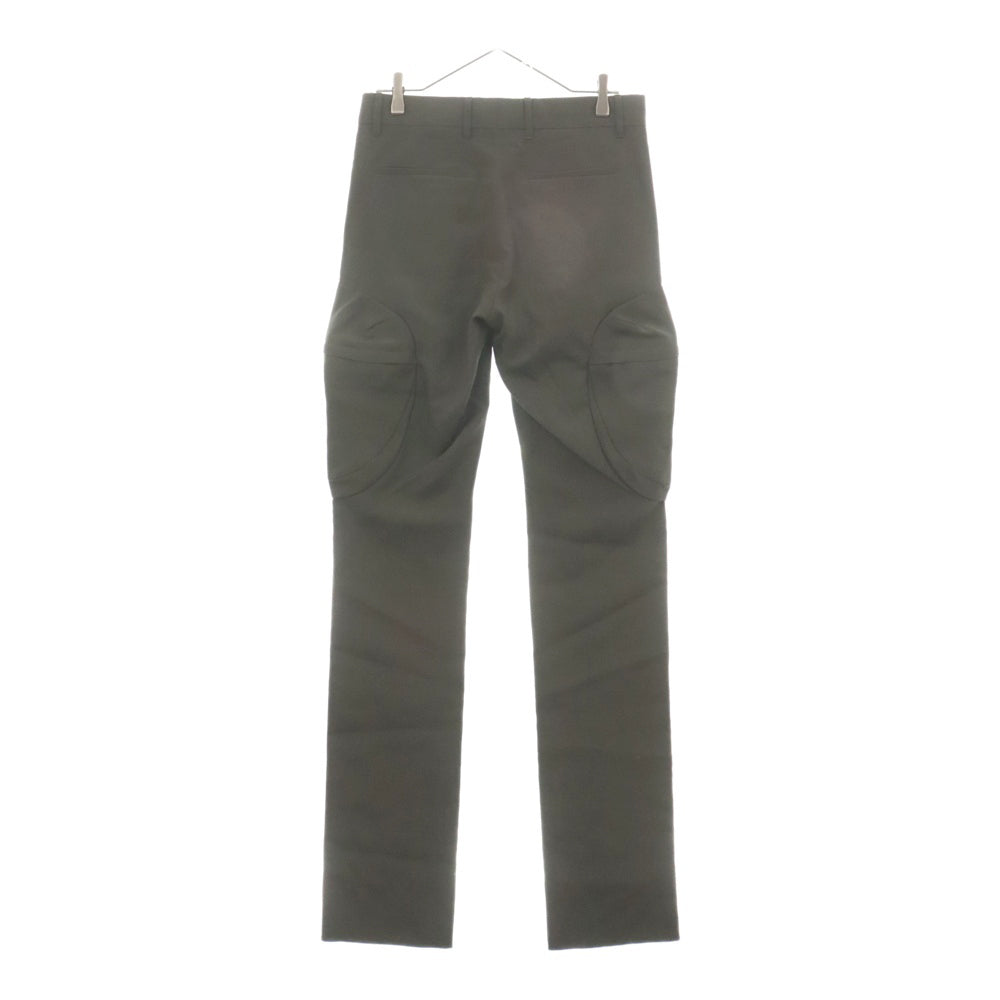 GIVENCHY(ジバンシィ) 22AW BIG SIDE POCKET SLIMFIT CARGO TROUSERS ビッグサイドポケット スリムフィット カーゴ トラウザーパンツ ミリタリーグリーン BM514S14DL