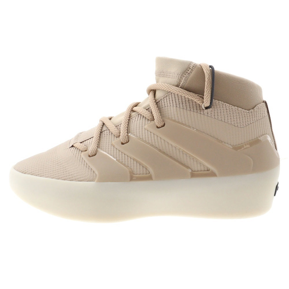 adidas(アディダス) ×フィアオブゴッド アスレチックバスケットボールスニーカー ハイカットスニーカー ベージュ US10/28cm IE6180