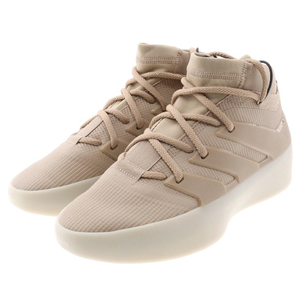 adidas(アディダス) ×フィアオブゴッド アスレチックバスケットボールスニーカー ハイカットスニーカー ベージュ US10/28cm IE6180