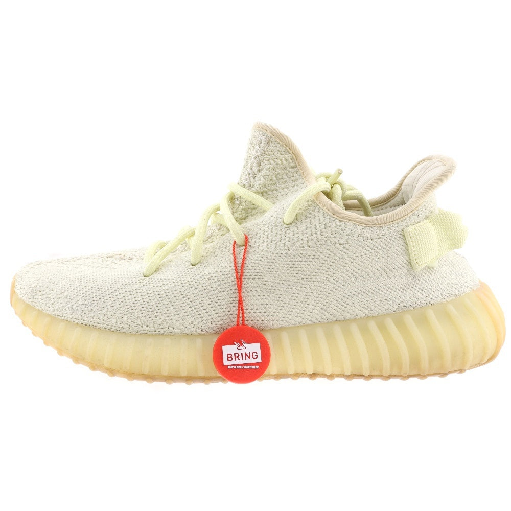 adidas(アディダス) YEEZY BOOST 350 V2 BUTTER F36980 イージーブーストバターローカットスニーカー イエロー US9.5/27.5cm