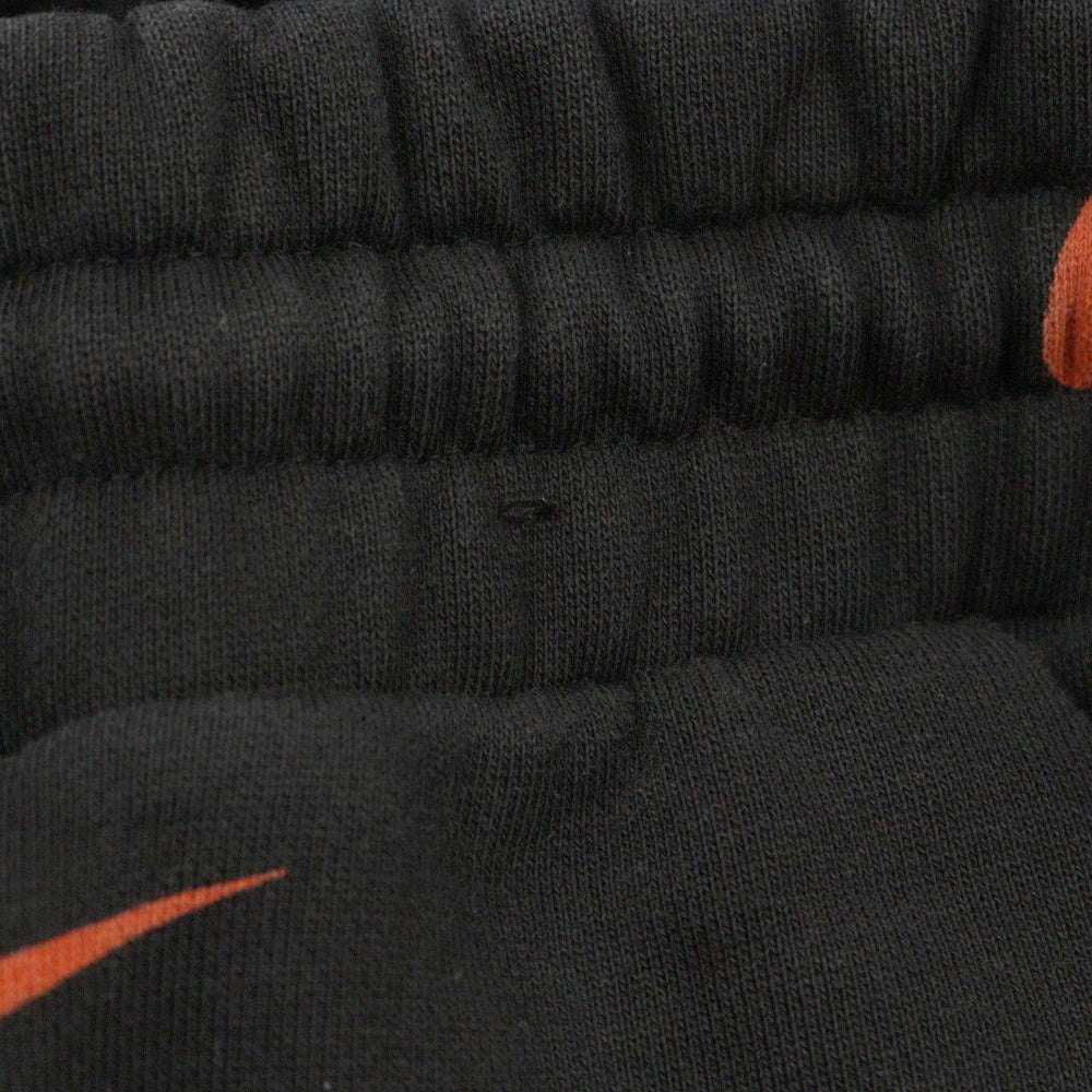 NIKE(ナイキ) ×KITH AOP FLEECE PANT キス スウォッシュプリント コットン スウェットパンツ ブラック CZ1792-010