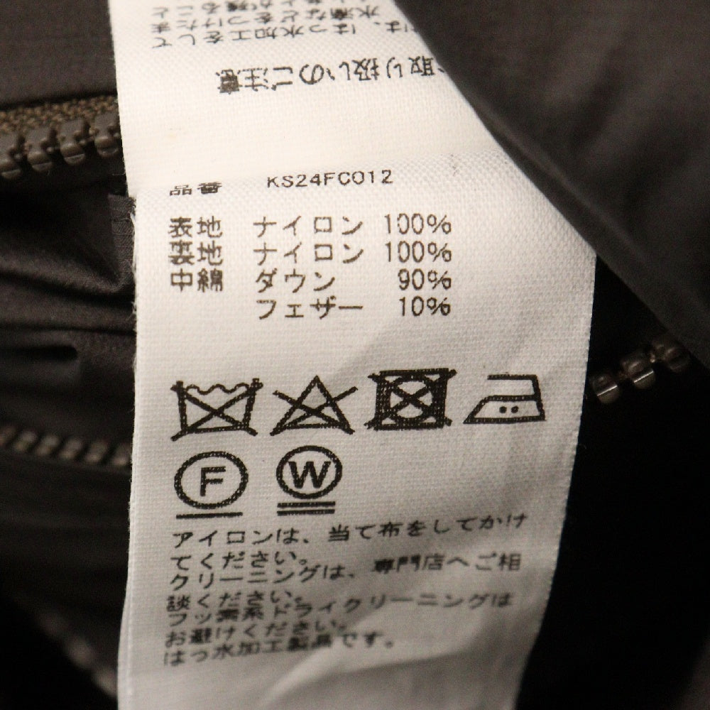 KAPTAIN SUNSHINE(キャプテンサンシャイン) 24AW Expedition Down Parka 3Wayダウンコート ジャケット ベスト ダークブラウン KS24FCO12
