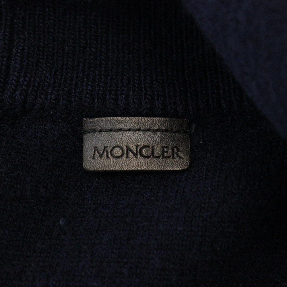MONCLER(モンクレール) 17AW PANTALONE TRICOT パンタローネ トリコット スウェットロングパンツ ネイビー C20919700800 9799S