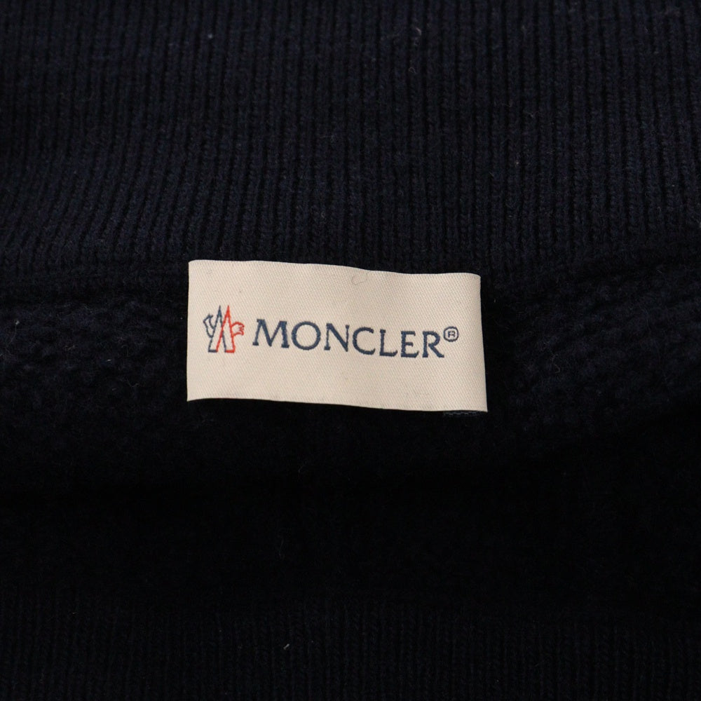 MONCLER(モンクレール) 17AW PANTALONE TRICOT パンタローネ トリコット スウェットロングパンツ ネイビー C20919700800 9799S