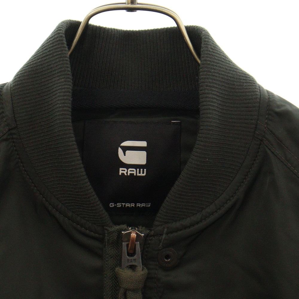 G-STAR RAW(ジースターロウ) ARRIS UNPADDED BOMBER JACKET エイリス アンパテッド ボンバー フライトジャケット カーキ D16900-A521-995