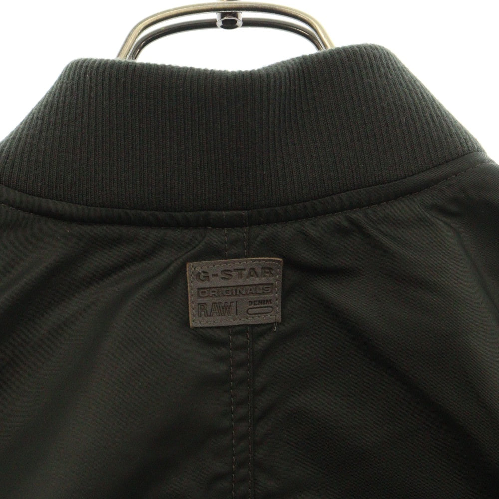 G-STAR RAW(ジースターロウ) ARRIS UNPADDED BOMBER JACKET エイリス アンパテッド ボンバー フライトジャケット カーキ D16900-A521-995