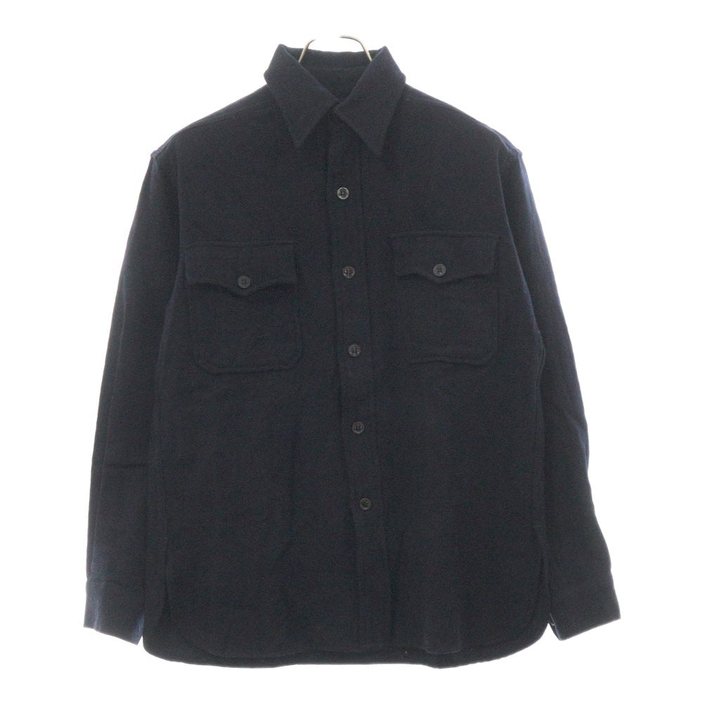 VINTAGE(ヴィンテージ) 50S-60S VINTAGE US NAVY ユーエス ネイビー 長袖 CPOシャツ ウール