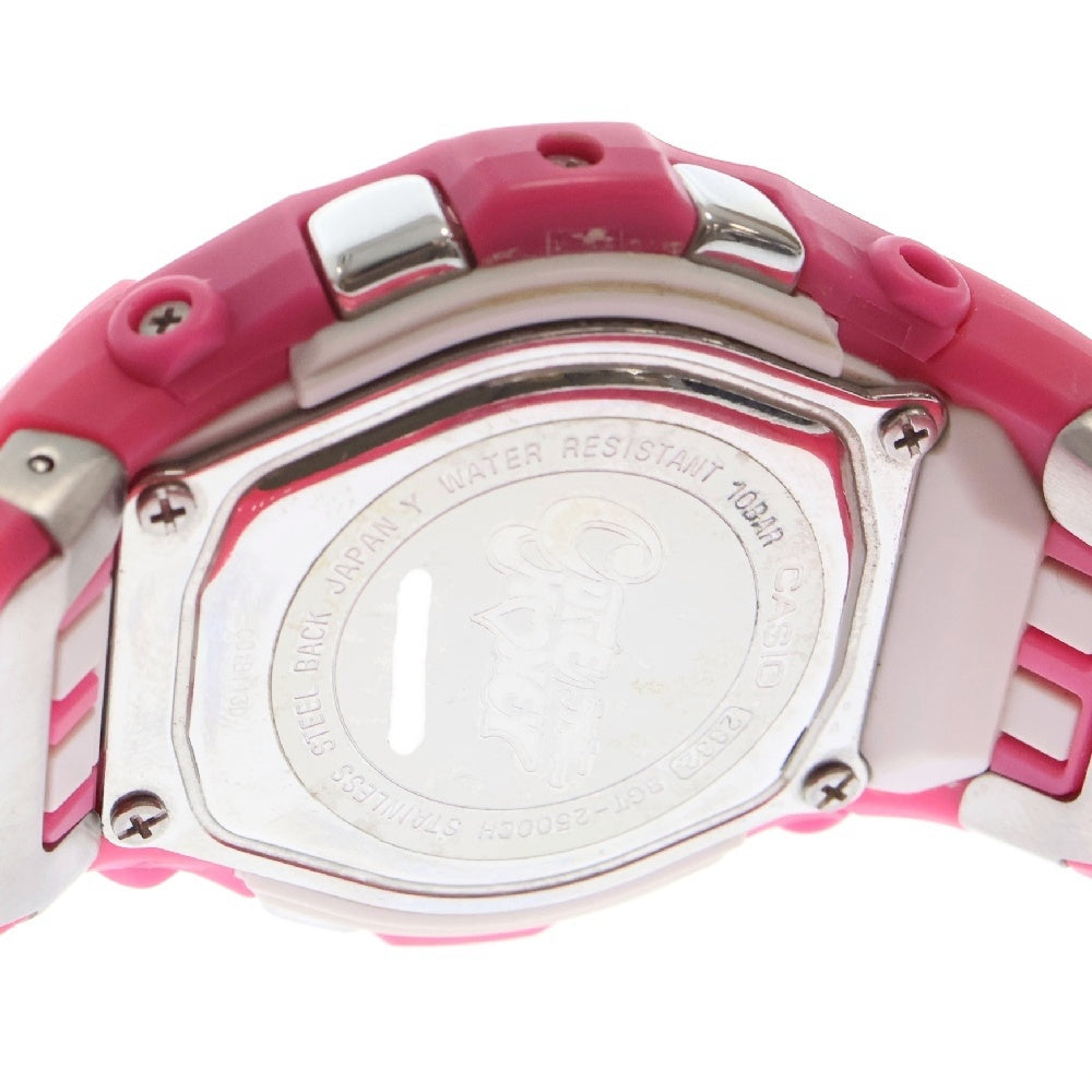 CASIO G-SHOCK(カシオ ジーショック) BABY-G CUTE HONEY ベイビージー キューティーハニー フィギュア付き 腕時計 ウォッチ ピンク BGT-2500CHF-4JR