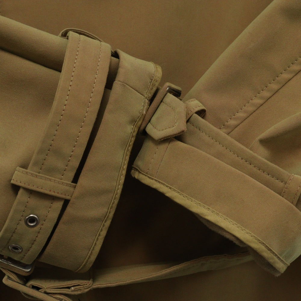 SOPHNET.(ソフネット) 玉虫カラー ナイロン混トレンチコート ベージュ SOPH-89021