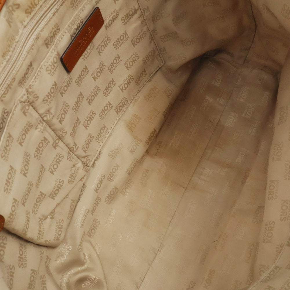 MICHAEL KORS(マイケルコース) JET SET TRAVEL MD TRAVEL TOTE ジェット セット トラベル ハンド トートバッグ アイボリー レディース