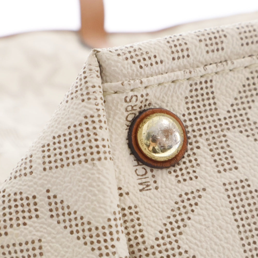 MICHAEL KORS(マイケルコース) JET SET TRAVEL MD TRAVEL TOTE ジェット セット トラベル ハンド トートバッグ アイボリー レディース