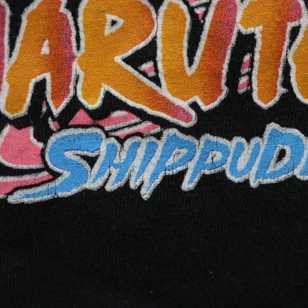 VINTAGE(ヴィンテージ) 00S NARUTO SHIPPUDEN ナルト 疾風伝 アニメ プリントTシャツ 半袖カットソー ブラック