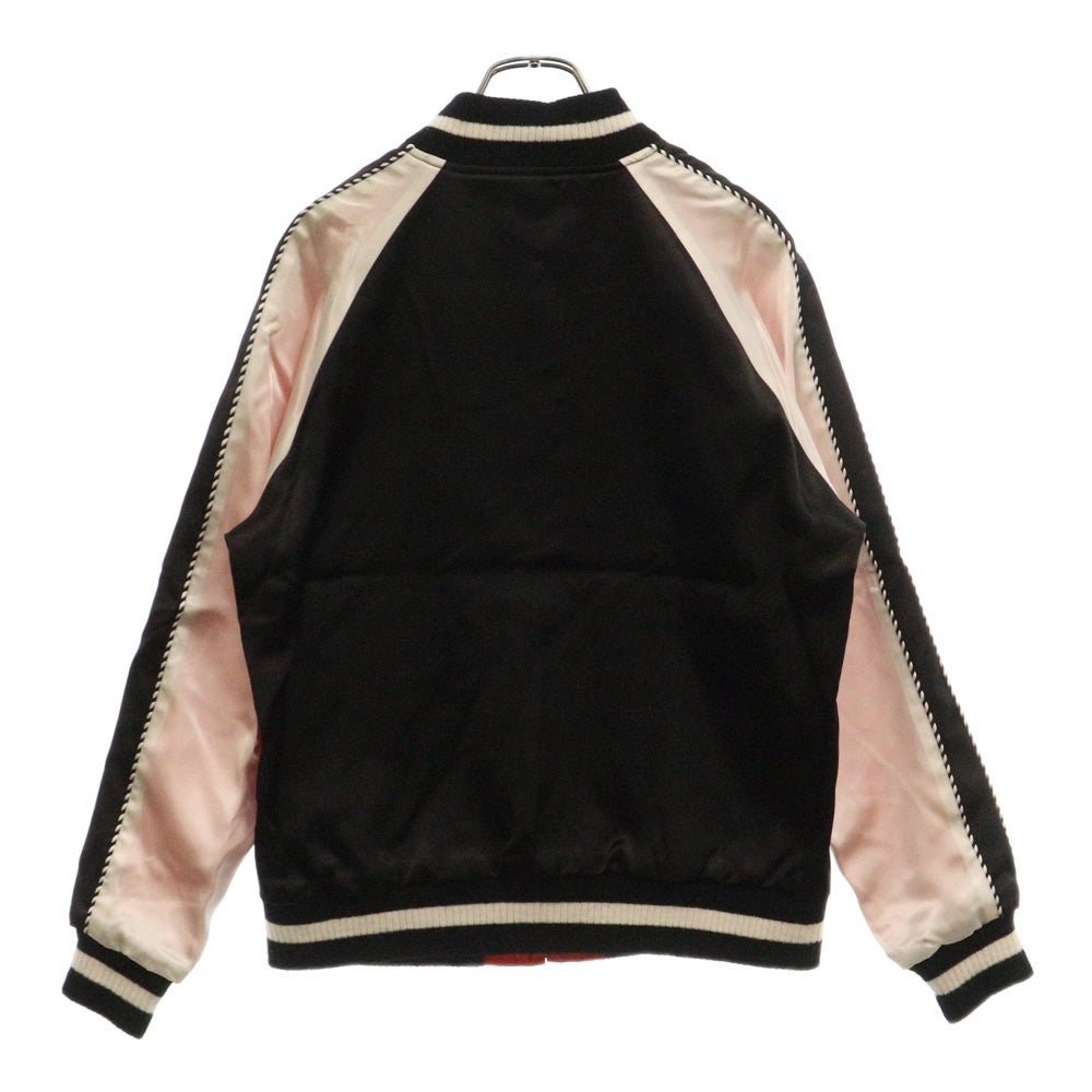 BEDWIN & THE HEARTBREAKERS(ベドウィンアンドザハートブレーカーズ) SOUVENIR JACKET MCKNIGHT リバーシブル サテン スーベニアジャケット ブラック/レッド