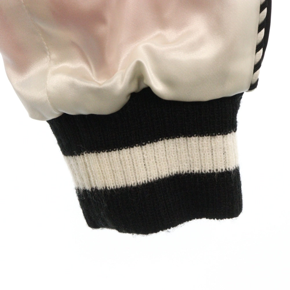 BEDWIN & THE HEARTBREAKERS(ベドウィンアンドザハートブレーカーズ) SOUVENIR JACKET MCKNIGHT リバーシブル サテン スーベニアジャケット ブラック/レッド