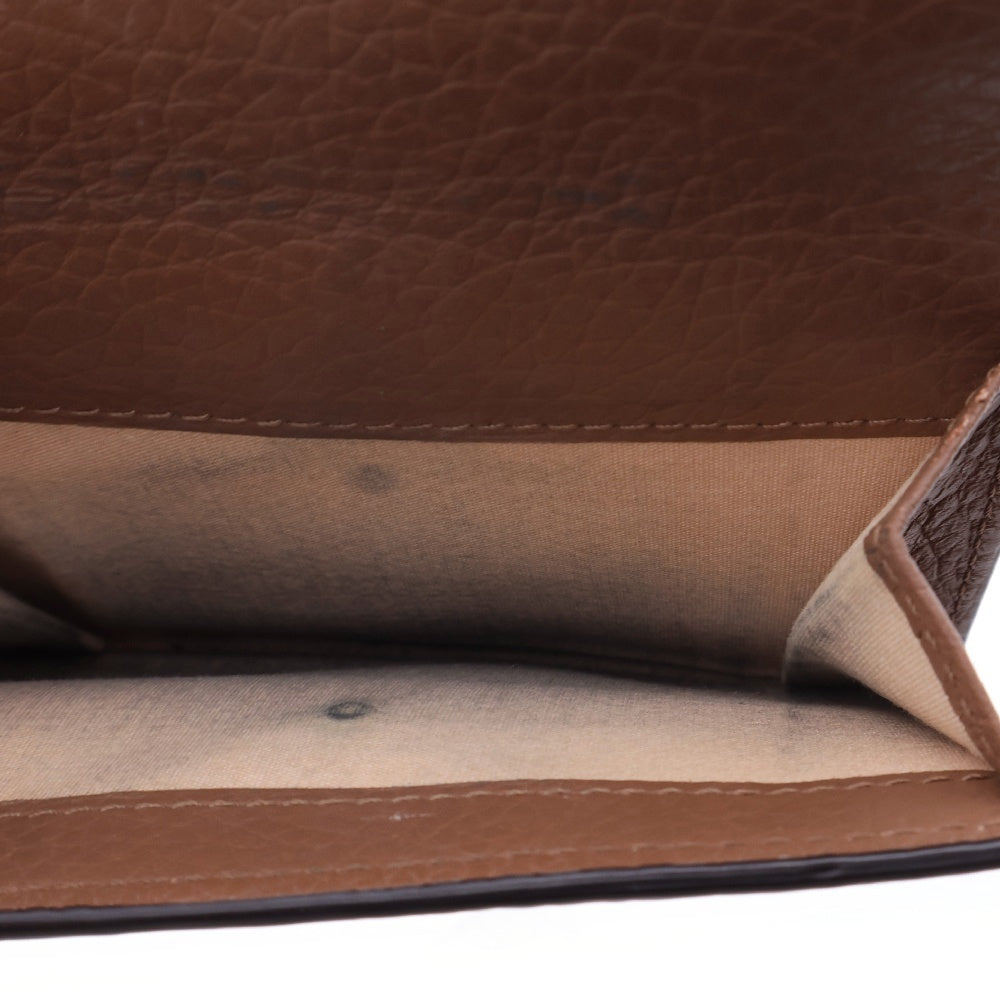 Chloe(クロエ) アルファベット スモール トリフォールド レザー コンパクトウォレット 三つ折り財布 ベージュ 03-21-60-65