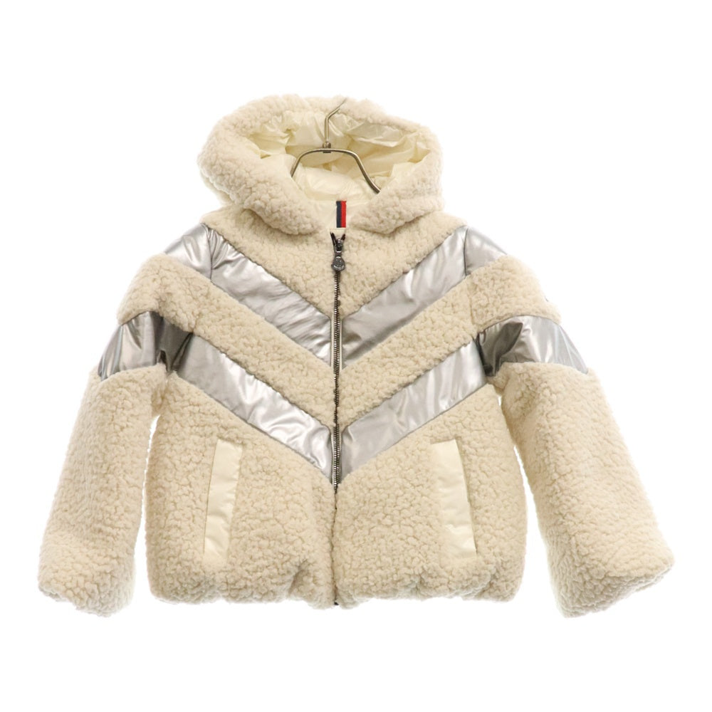 MONCLER(モンクレール) CABOURG GIUBBOTTO BOA DOWN JACKET カブール ジュボット ボア ダウン ジャケット キッズ E29544632385 ホワイト