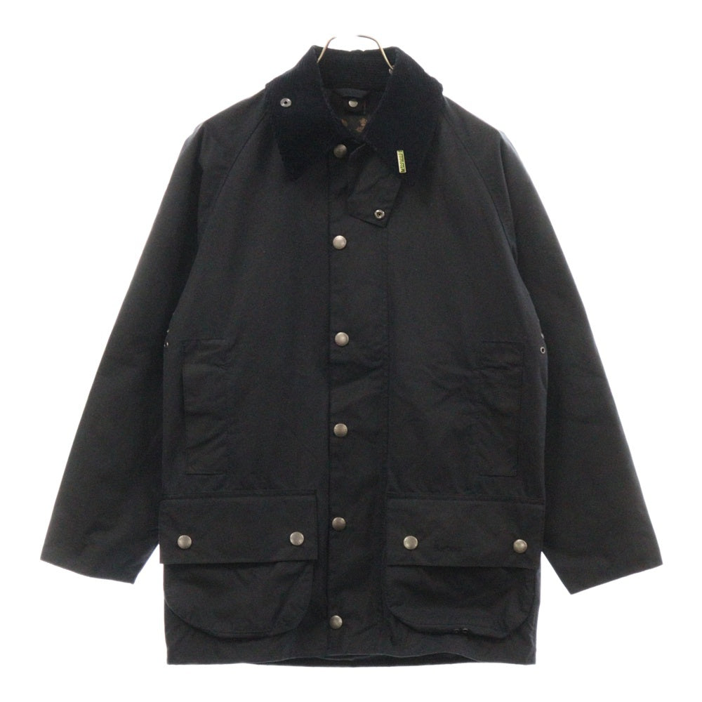 Barbour(バブアー) 23AW BEAUFORT WAX JACKET 40周年限定 ビューフォート オイルド ワックスコーティング ジップアップ ジャケット ブルゾン ネイビー 232MWX2254
