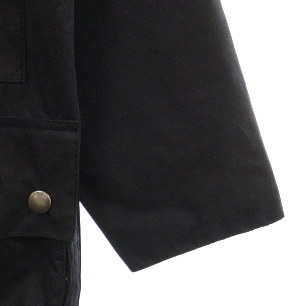 Barbour(バブアー) 23AW BEAUFORT WAX JACKET 40周年限定 ビューフォート オイルド ワックスコーティング ジップアップ ジャケット ブルゾン ネイビー 232MWX2254