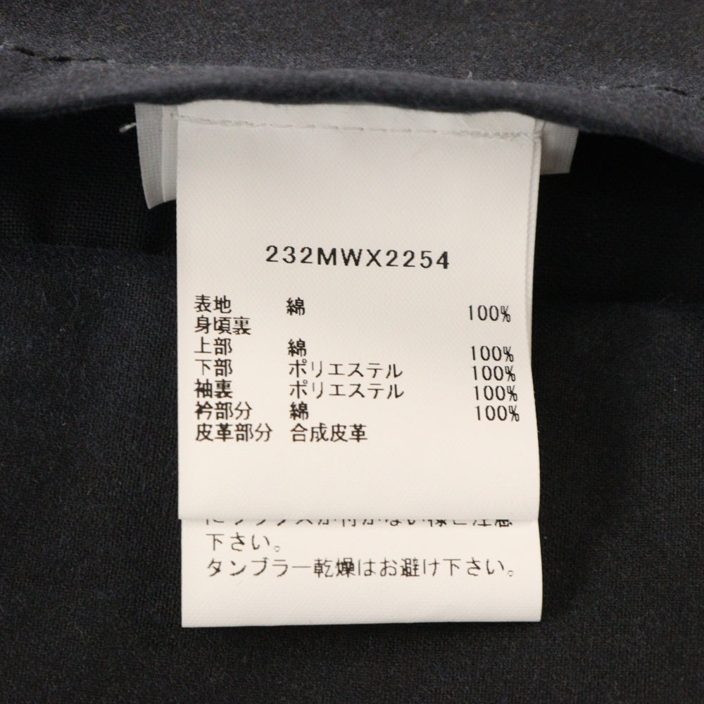 Barbour(バブアー) 23AW BEAUFORT WAX JACKET 40周年限定 ビューフォート オイルド ワックスコーティング ジップアップ ジャケット ブルゾン ネイビー 232MWX2254