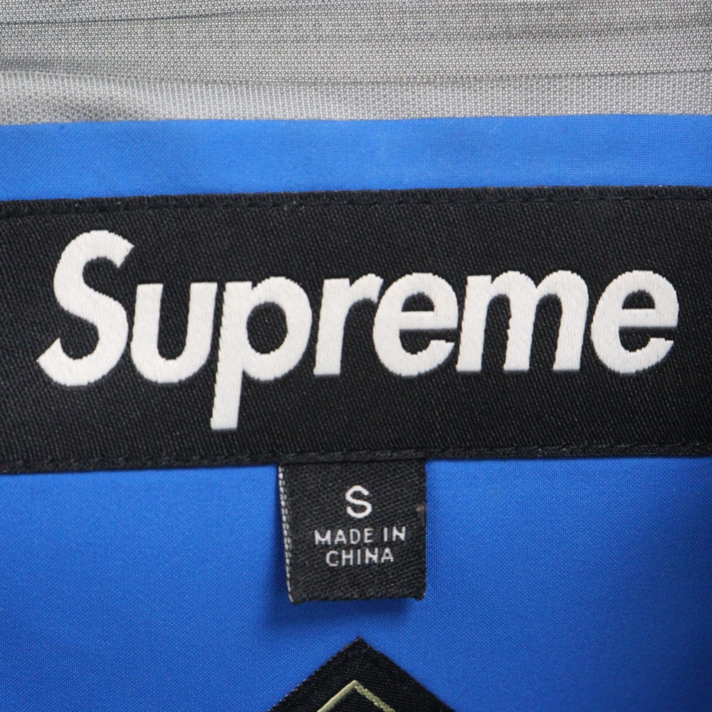 SUPREME(シュプリーム) 19AW Gore-Tex Taped Seam Jacket ゴアテックス テープドシーム ジャケット マウンテンパーカー ブルー