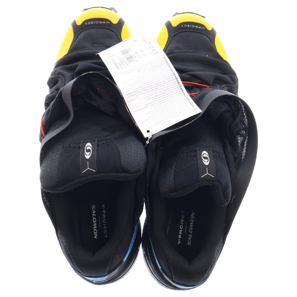SALOMON(サロモン) × Y/PROJEC SPEED CROSS 3 476423 ワイプロジェクト スピードクロス ローカットスニーカー ブラック