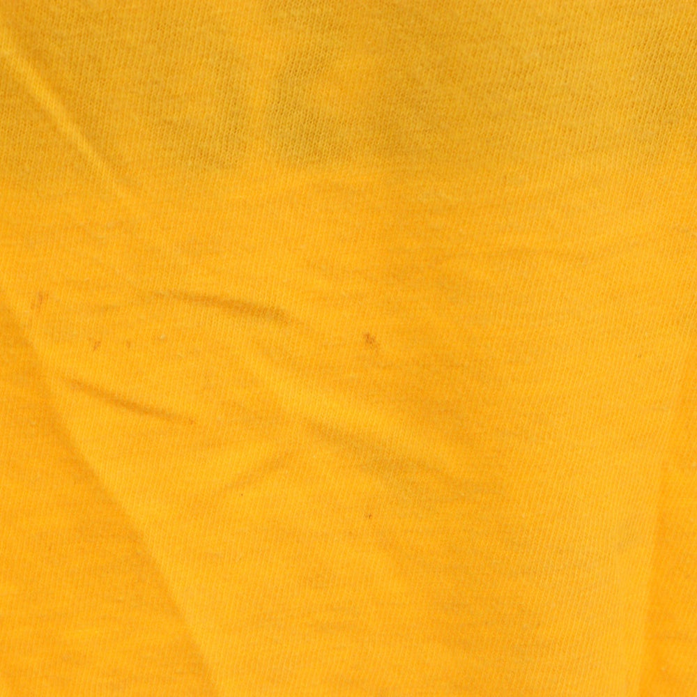 VINTAGE(ヴィンテージ) 70S VINTAGE Hanes ヴィンテージ ヘインズ メッセージプリント クルーネック 半袖Tシャツ カットソー オレンジ