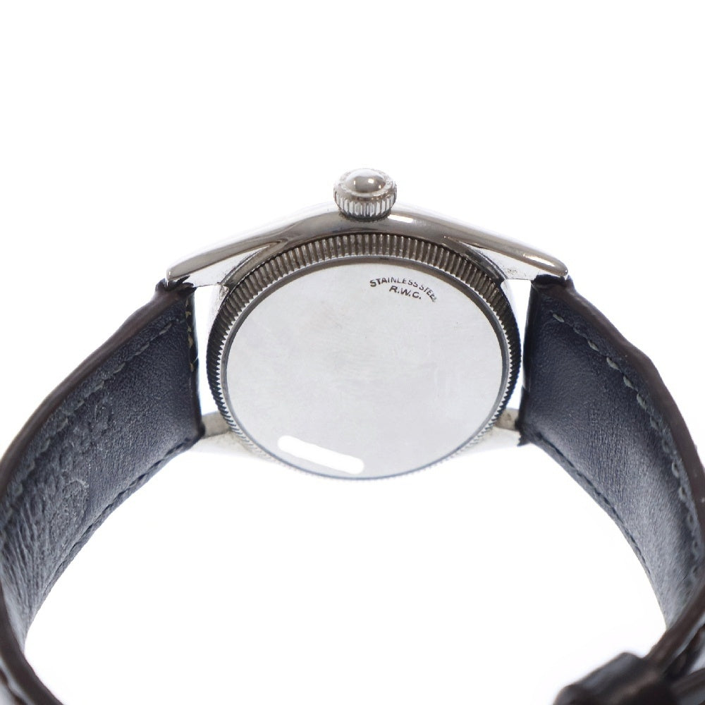 ROLEX(ロレックス) VINTAGE SPEED KING Ref:4220 スピードキング 腕時計 白文字盤 純正バックル クロコダイル社外ベルト シルバー