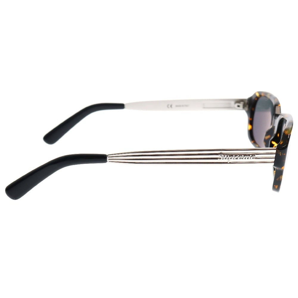 SUPREME(シュプリーム) Vega Sunglasses ベガ スクエアフレーム サングラス メガネ 眼鏡 アイウェア ブラウン/シルバー