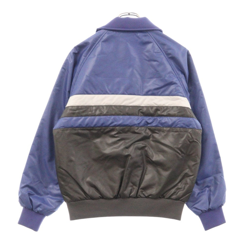 adidas(アディダス) 70-80S ヴィンテージ デサント社製 西ドイツ製 トレフォイルロゴプリント ジップアップ 中綿ジャケット ADS-530