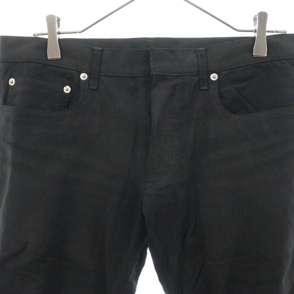 Dior HOMME(ディオールオム) 2017SS STRETCH SKINNY DENIM PANTS ストレッチスキニーデニムパンツ ボタンフライ ブラック