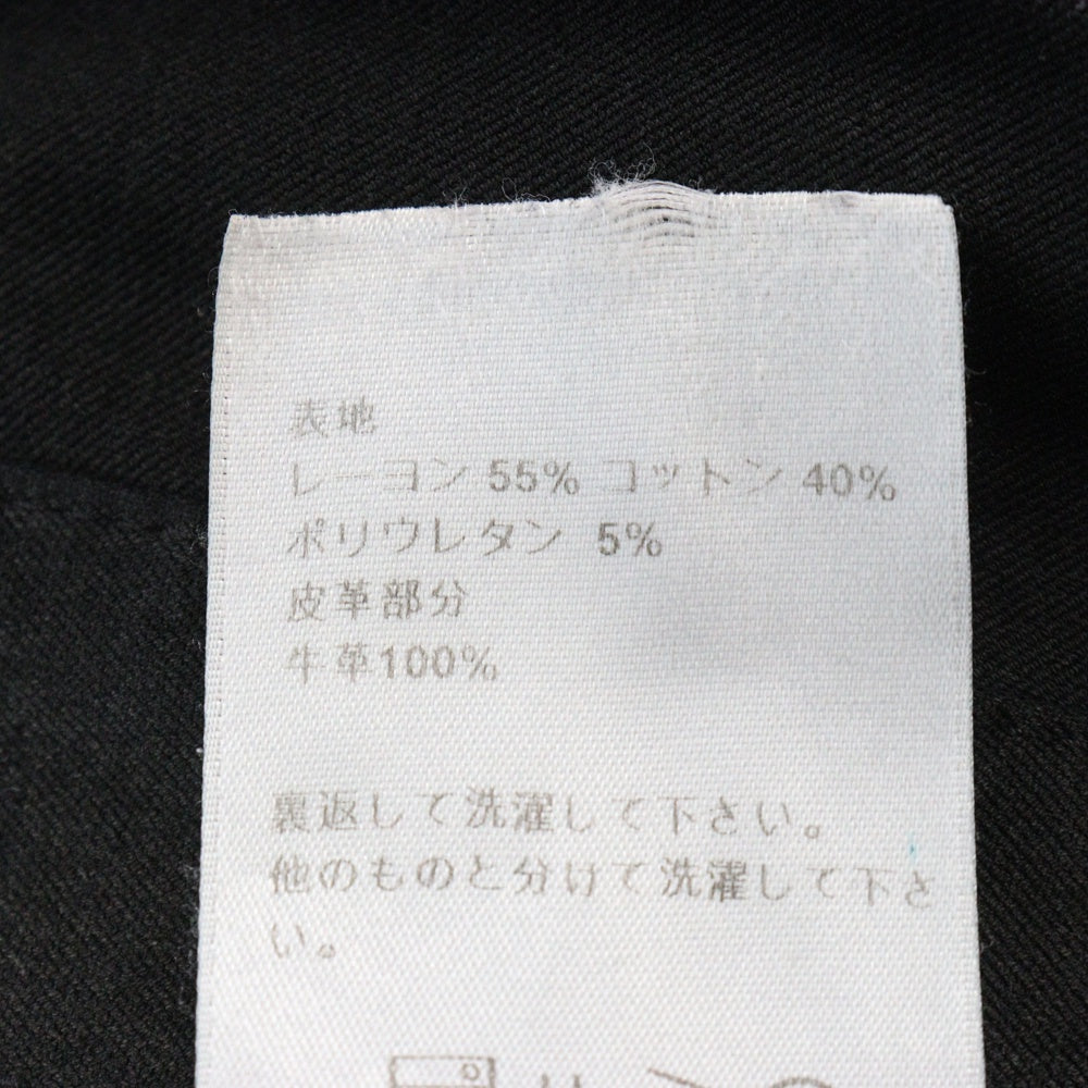 Dior HOMME(ディオールオム) 2017SS STRETCH SKINNY DENIM PANTS ストレッチスキニーデニムパンツ ボタンフライ ブラック