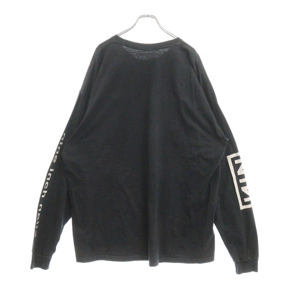 VINTAGE(ヴィンテージ) 90S NINE INCH NAILS PRETTY HATE MACHINE ナインインチネイルズ プリティヘイトマシーン ロングスリーブTシャツ ブラック