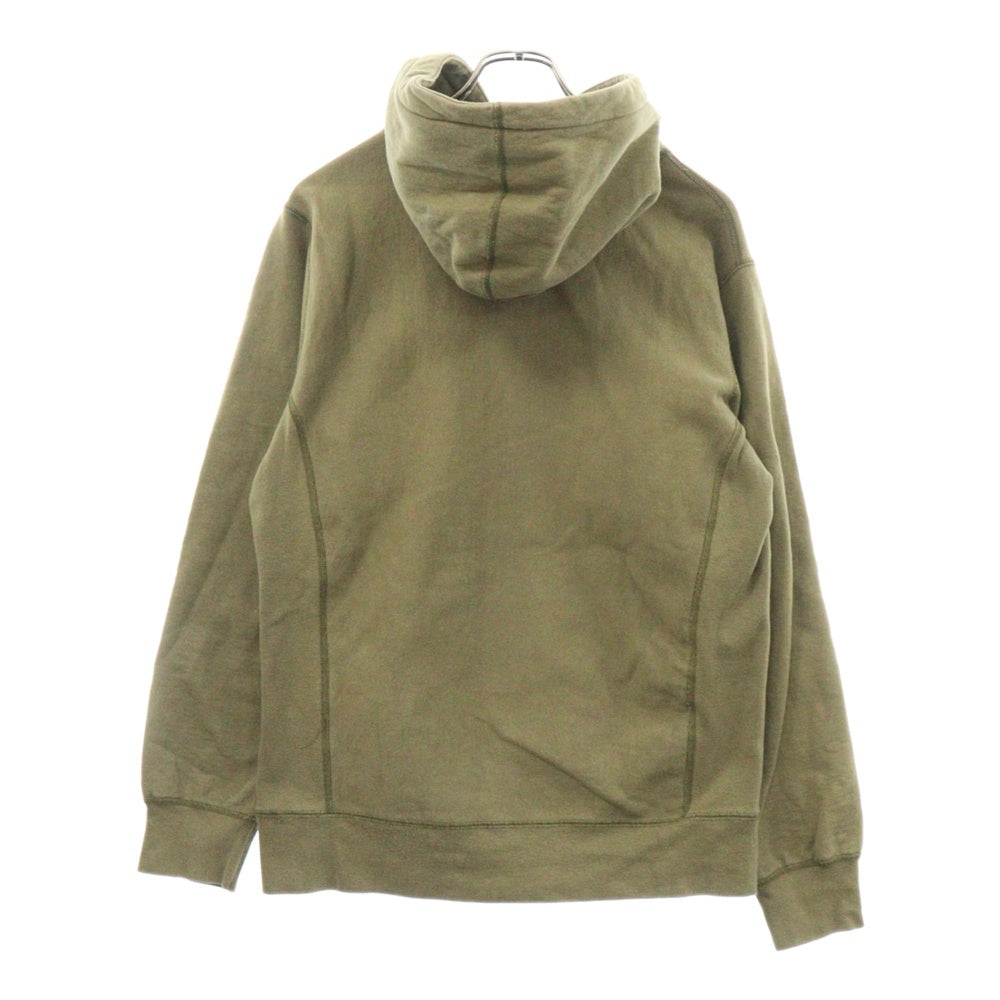 SUPREME(シュプリーム) 16AW Chrome Classic Logo Hooded Sweatshirt クラシックロゴ プルオーバースウェットパーカー フーディー カーキ