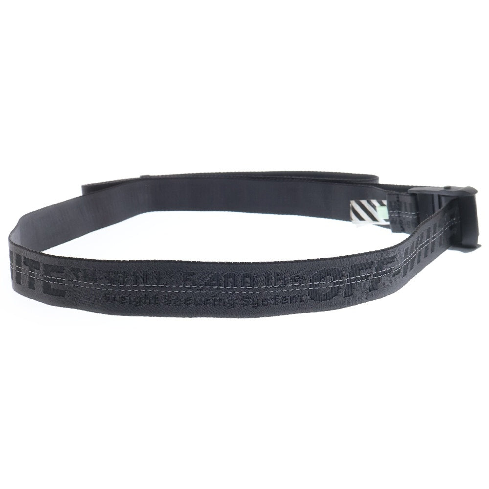 OFF-WHITE(オフホワイト) INDUSTRIAL BELT インダストリアルロゴベルト ブラック/グレー