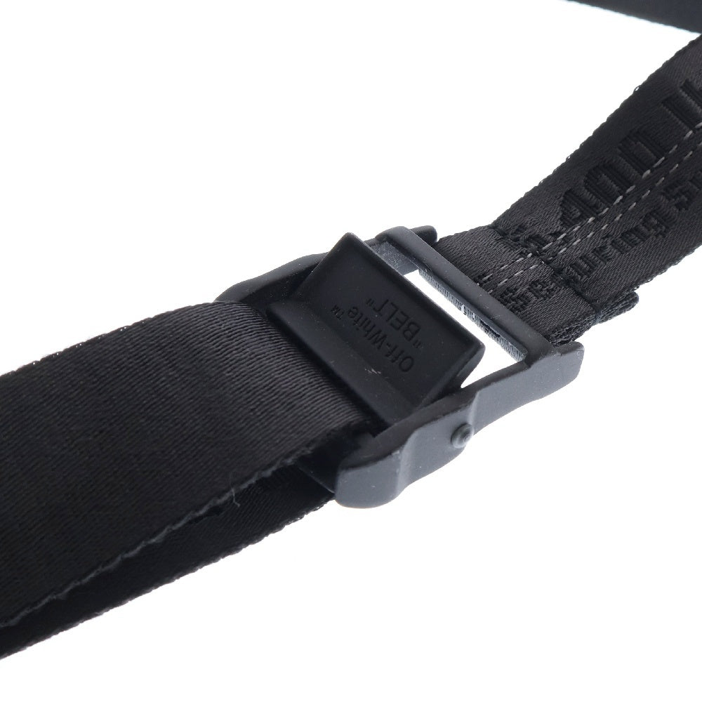 OFF-WHITE(オフホワイト) INDUSTRIAL BELT インダストリアルロゴベルト ブラック/グレー