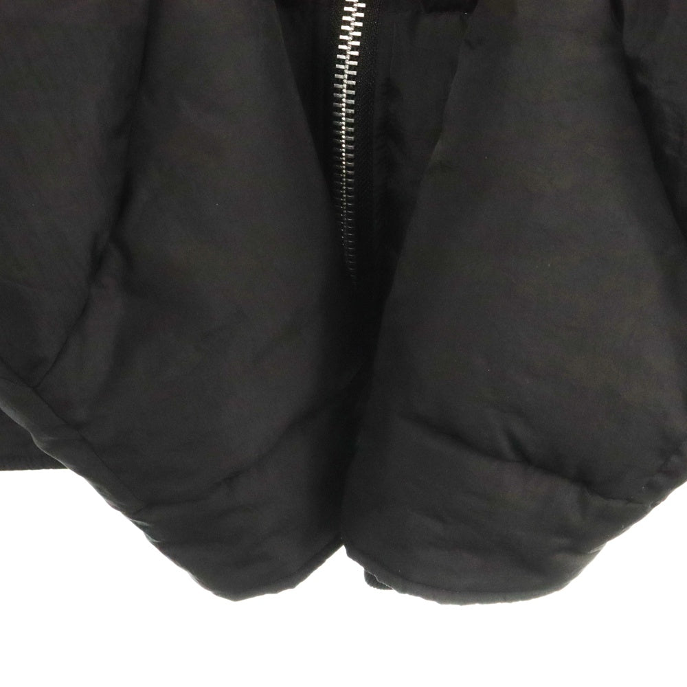 SAPEur(サプール) B-3 Type Down Jacket ナイロン ジップアップ ダウン ジャケット ブラック A0024-400