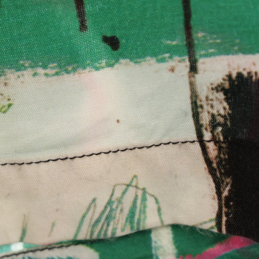 WACKO MARIA(ワコマリア) 23SS JEAN-MICHEL BASQUIAT / HAWAIIAN SHORTS ジャンミシェルバスキア ハワイアンショーツ ハーフパンツ ブラック