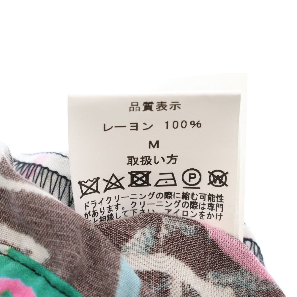 WACKO MARIA(ワコマリア) 23SS JEAN-MICHEL BASQUIAT / HAWAIIAN SHORTS ジャンミシェルバスキア ハワイアンショーツ ハーフパンツ ブラック