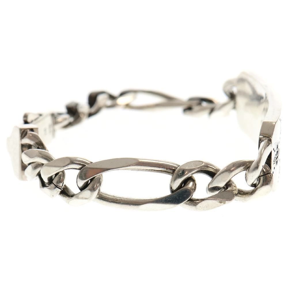 GUCCI(グッチ) GG and Bee Engraved ID Bracelet ビー エングレービング チェーン ブレスレット シルバー 728264