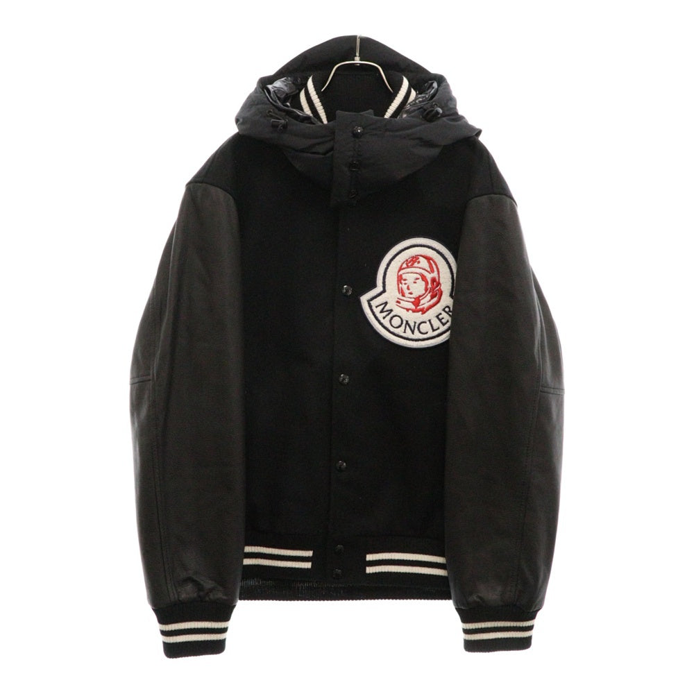 MONCLER(モンクレール) 23AW ×ビリオネアボーイズクラブ フロントロゴパッチ バック刺繍 スタジアムジャンパー ダーナン ダウンジャケット I20961A00003
