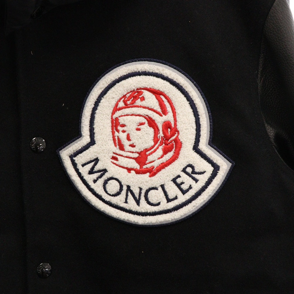 MONCLER(モンクレール) 23AW ×ビリオネアボーイズクラブ フロントロゴパッチ バック刺繍 スタジアムジャンパー ダーナン ダウンジャケット I20961A00003