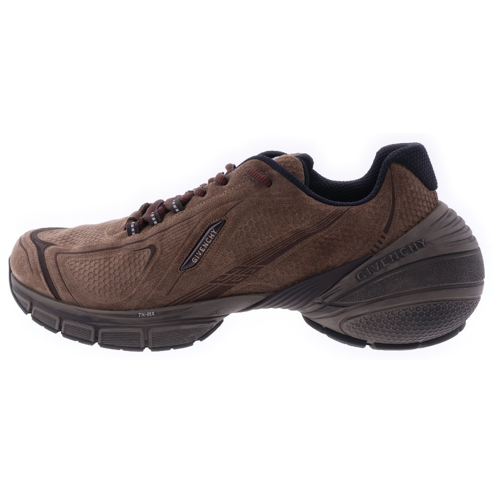 GIVENCHY(ジバンシィ) TK-MX Runner Sneakers スウェード ランナー ローカットスニーカー ブラウン BH008MH1KT