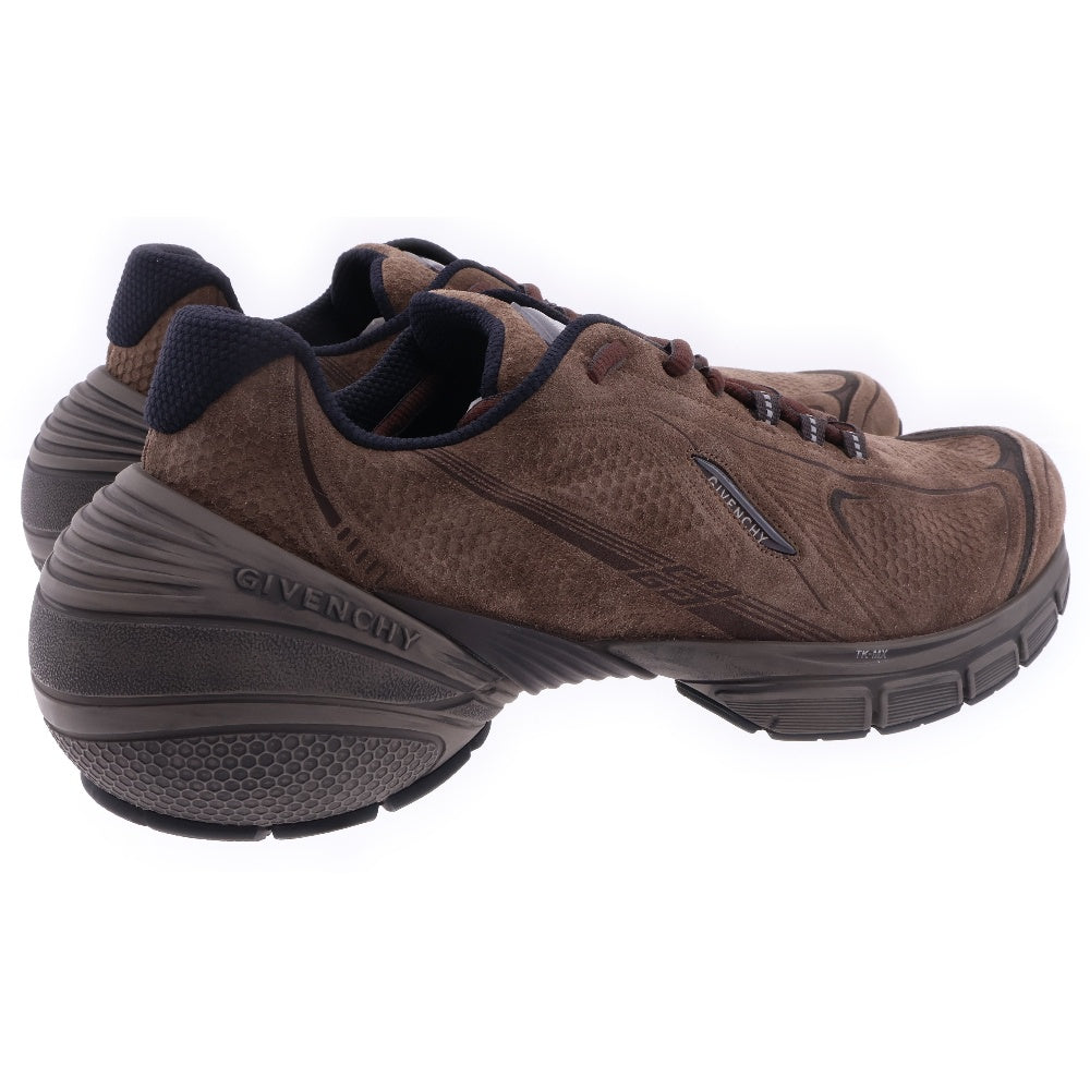 GIVENCHY(ジバンシィ) TK-MX Runner Sneakers スウェード ランナー ローカットスニーカー ブラウン BH008MH1KT