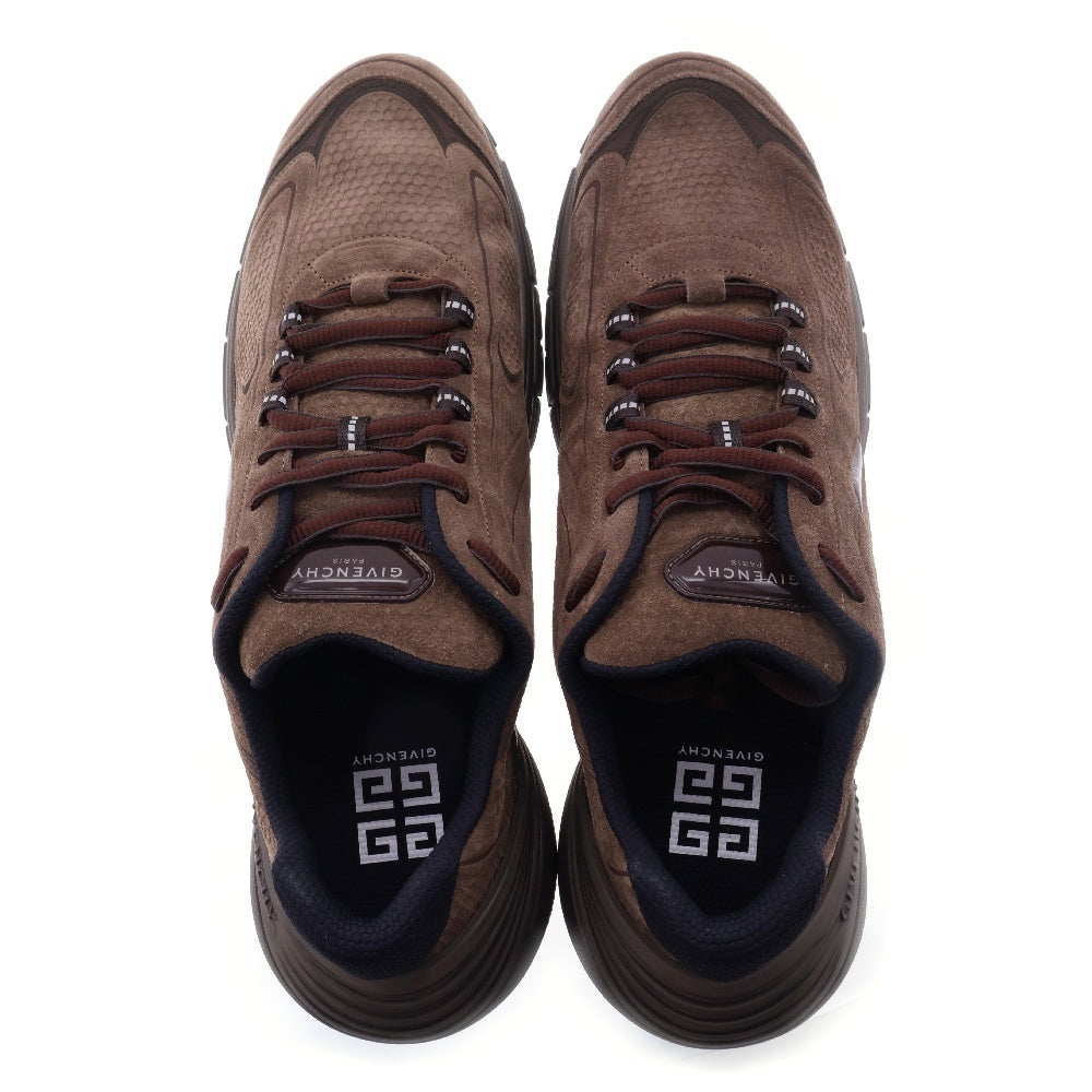 GIVENCHY(ジバンシィ) TK-MX Runner Sneakers スウェード ランナー ローカットスニーカー ブラウン BH008MH1KT