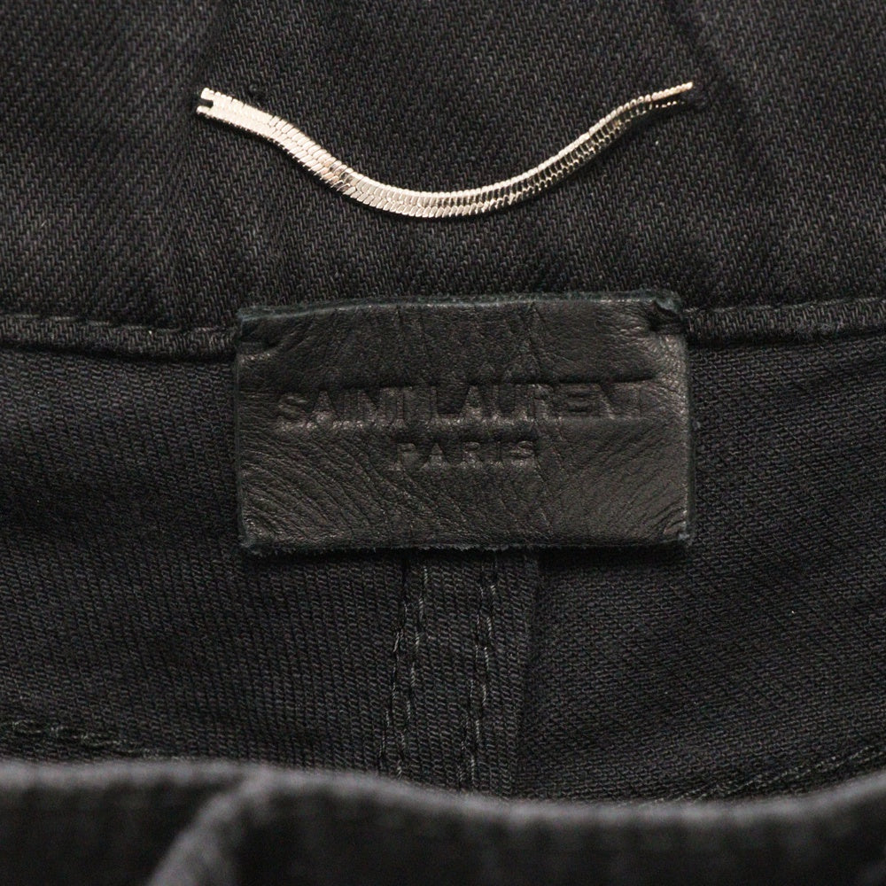SAINT LAURENT PARIS(サンローランパリ) 18AW Skiny Denim Pants スキニーデニムパンツ 525173 YG869 ブラック