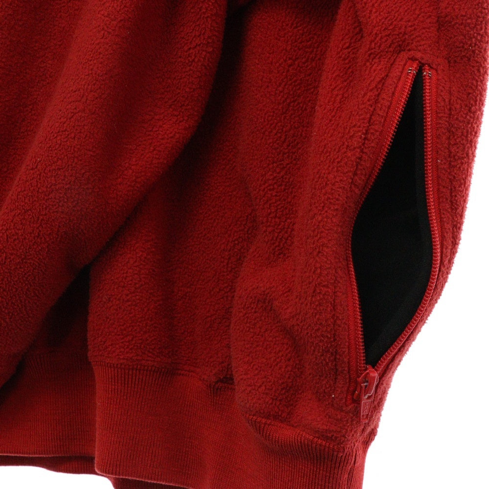 POLO SPORT RALPH LAUREN(ポロスポーツラルフローレン) 90S VINTAGE HALF JIP FLEECE JACKET ヴィンテージ ハーフジップフリースジャケット レッド