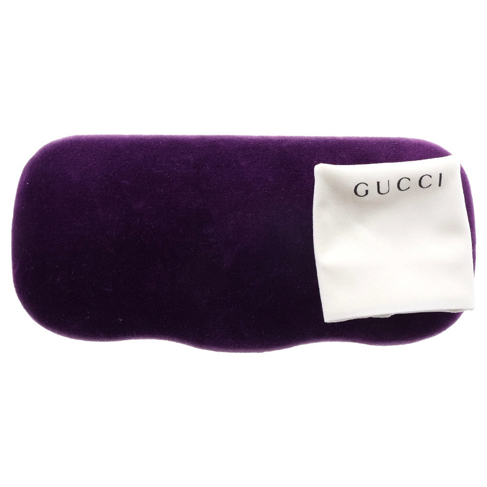 GUCCI(グッチ) ラウンドフレーム サイド ロゴ サングラス アイウェア GG0581O ゴールド/ブラウン