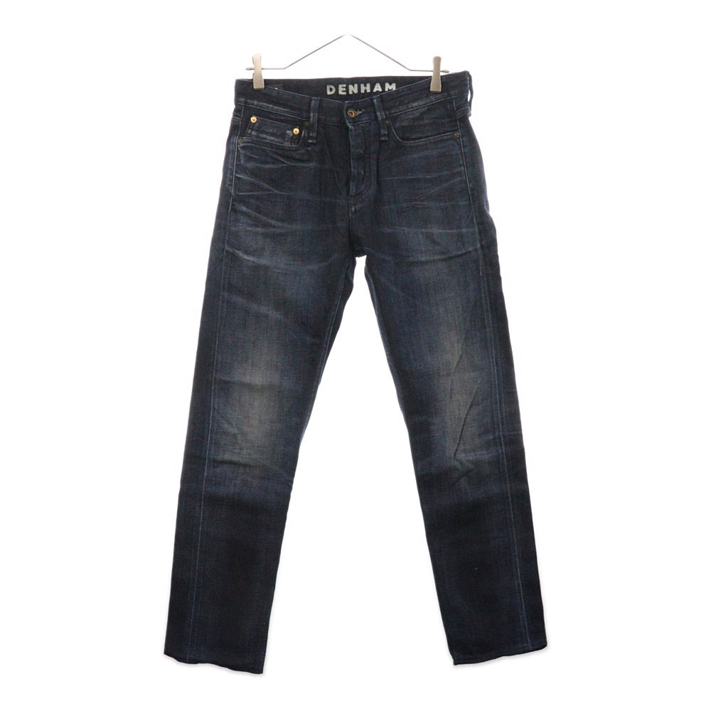 DENHAM(デンハム) RAZOR LIMITED レイザー セルビッチ ウォッシュ加工 ボタンフライ コットン デニムパンツ インディゴ 27180-3-11035