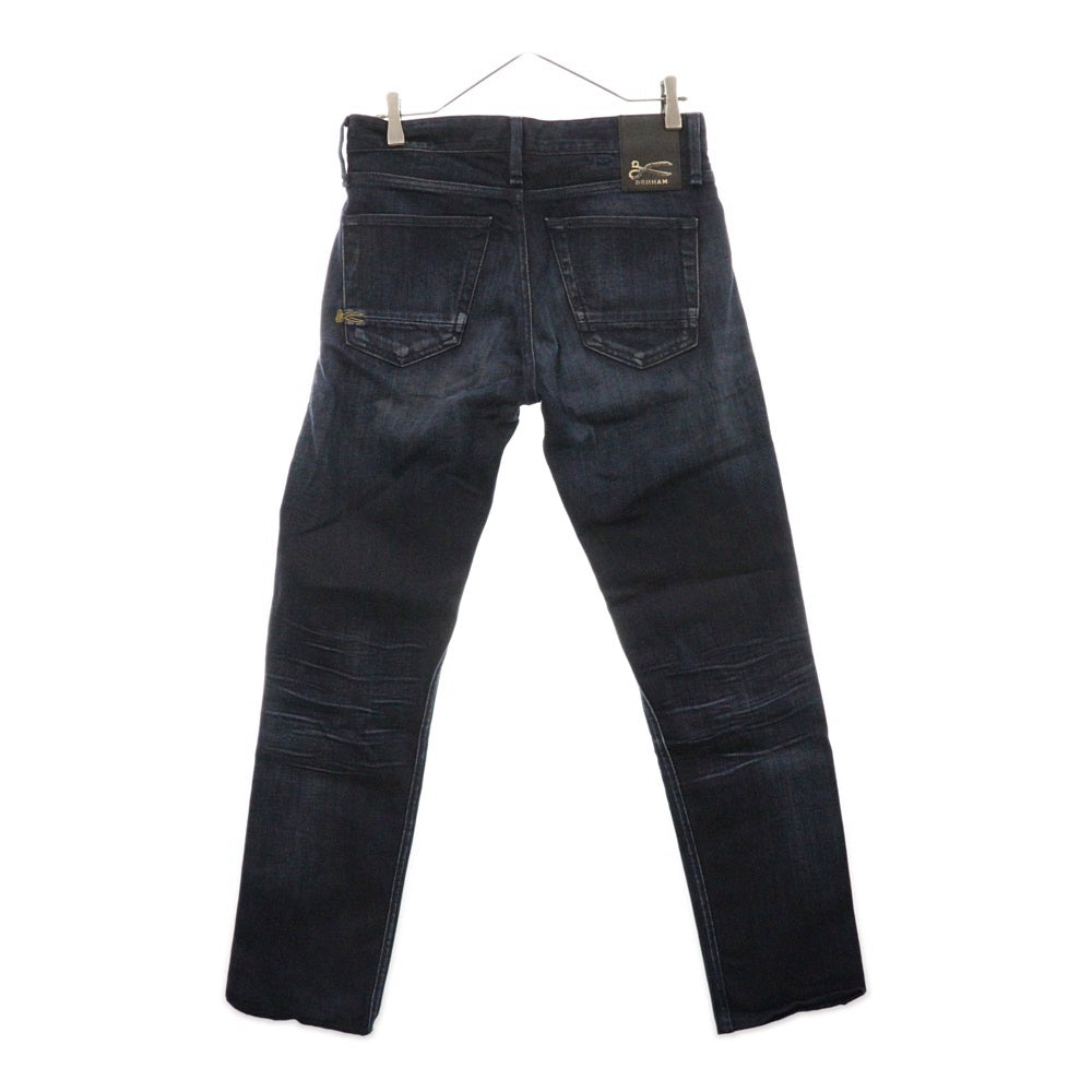 DENHAM(デンハム) RAZOR LIMITED レイザー セルビッチ ウォッシュ加工 ボタンフライ コットン デニムパンツ インディゴ 27180-3-11035